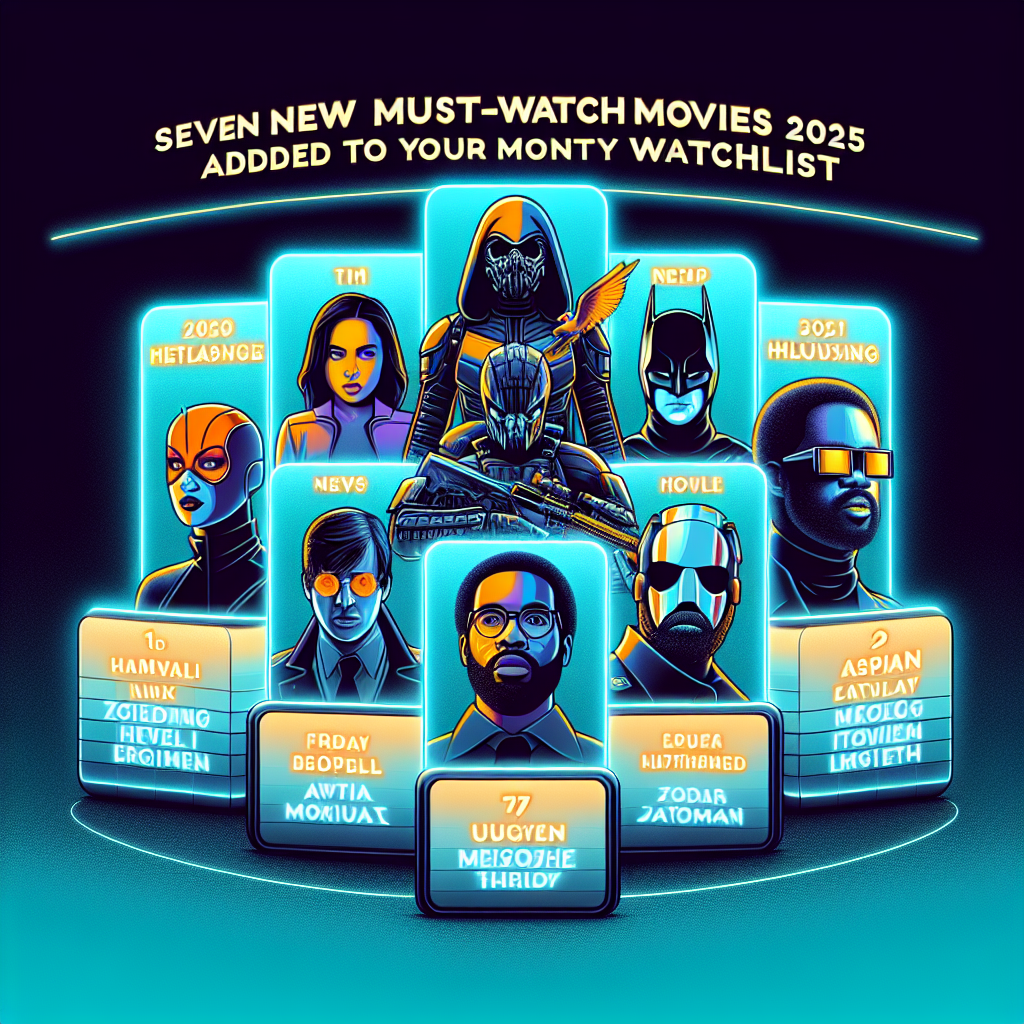 Rekomendasi 7 Film Terbaru 2025 yang Wajib Masuk Watchlist Kamu Bulan Ini